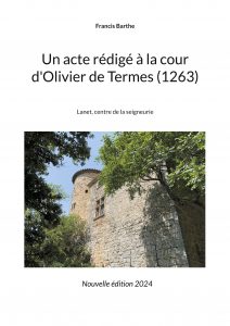 Un acte rédigé à Lanet en 1263